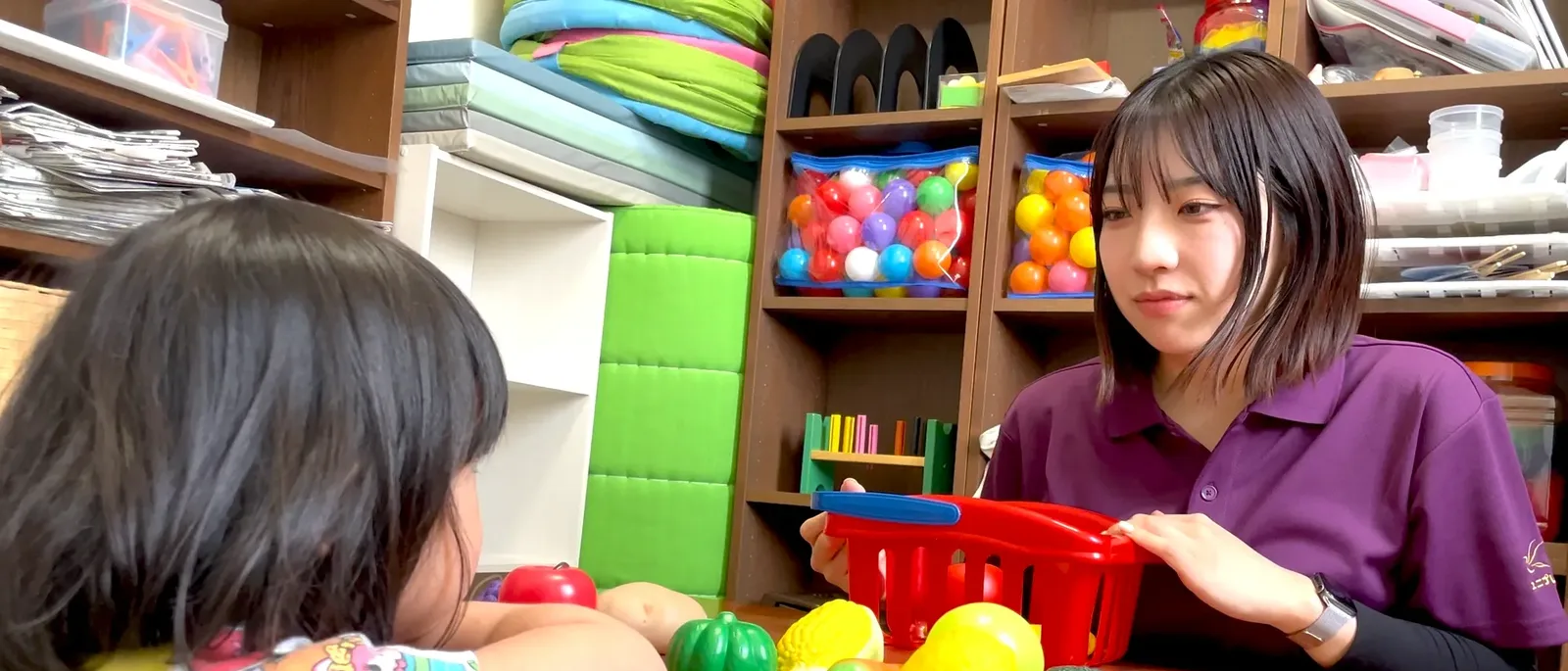 ユニプレkidsで働く言語聴覚士と子どもたち